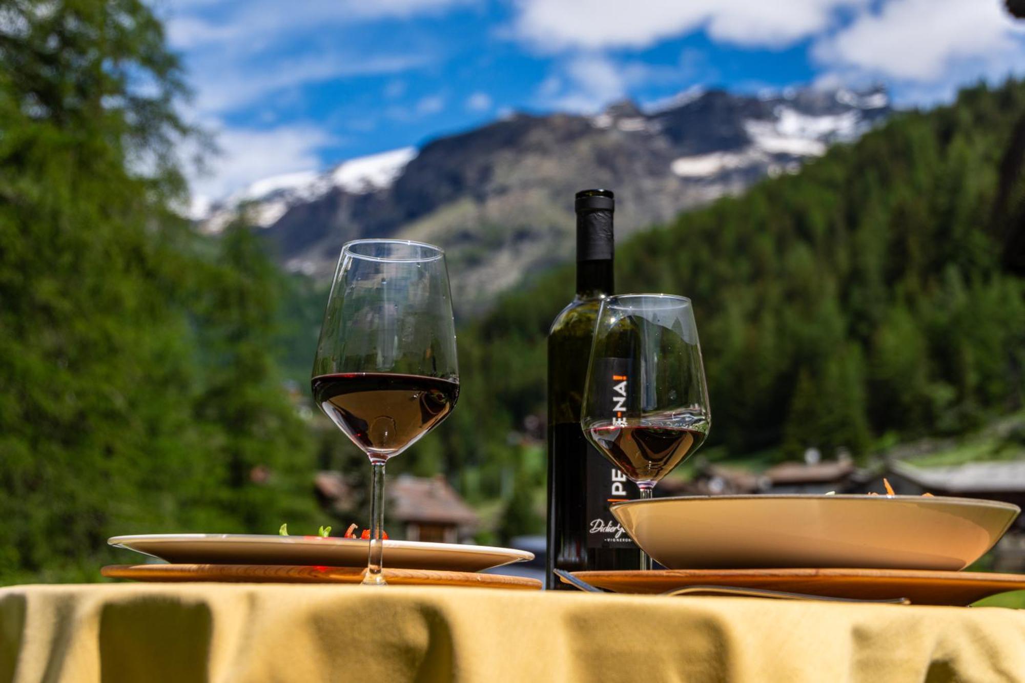 Albergo Monte Cervino Champoluc Exteriér fotografie